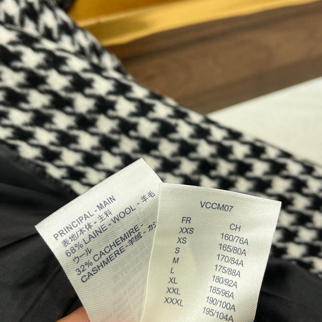 Louis Vuitton Thousand Bird Plaid Double Breasted Jacket Ngvp #6777