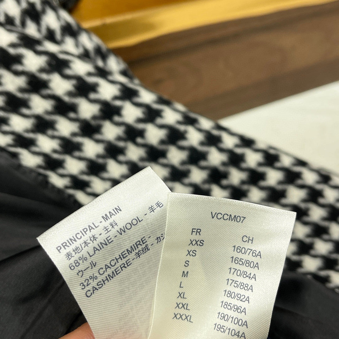 Louis Vuitton Thousand Bird Plaid Double Breasted Jacket Ngvp #6777