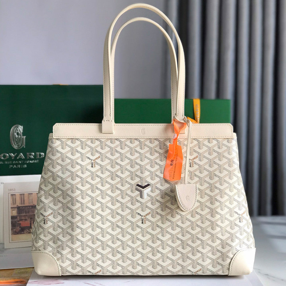 Goyard Bellechasse Biaude Small Tote Bag Commuter Series Everyday And Business Commuting Handbag/shoulder Bag Sandstone Y-shaped Graffiti Bag Bags #196803