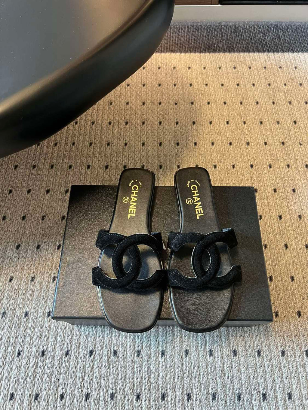 Chanel CC slippers sandals #378238