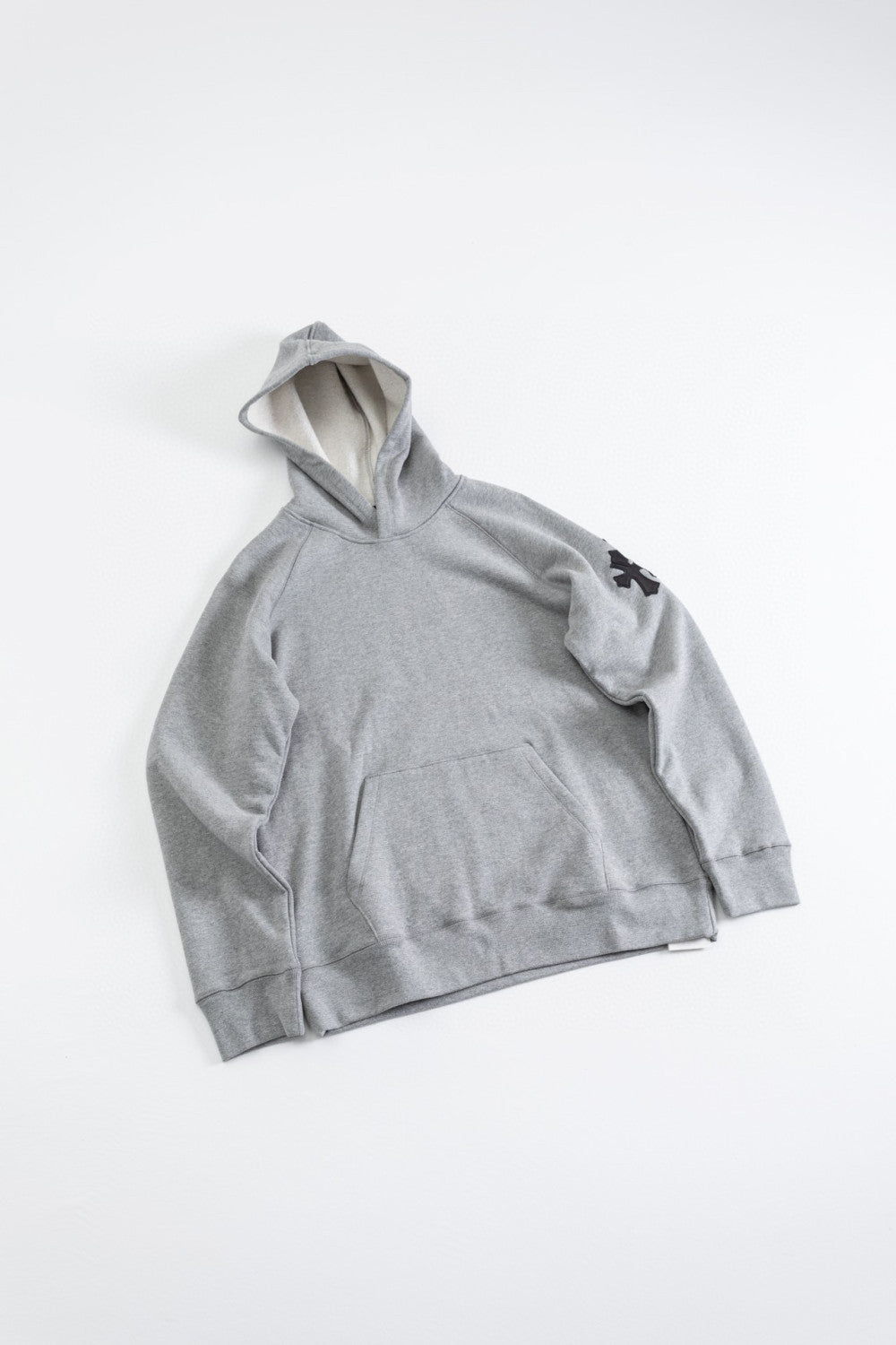 Chrome Hearts Hooded Sweatshirt Pullover Sweatpants Set Suit Grey #96679