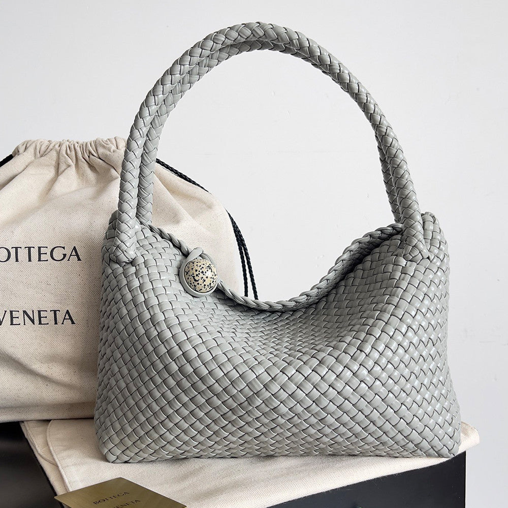 Bottega Veneta Tosca Shoulder Bag Intreccio-woven Leather Shoulder Bag Men's And Women's Sculptural Spherical Details A Classic Clutch Bags 716974V2EZ01019 #195277