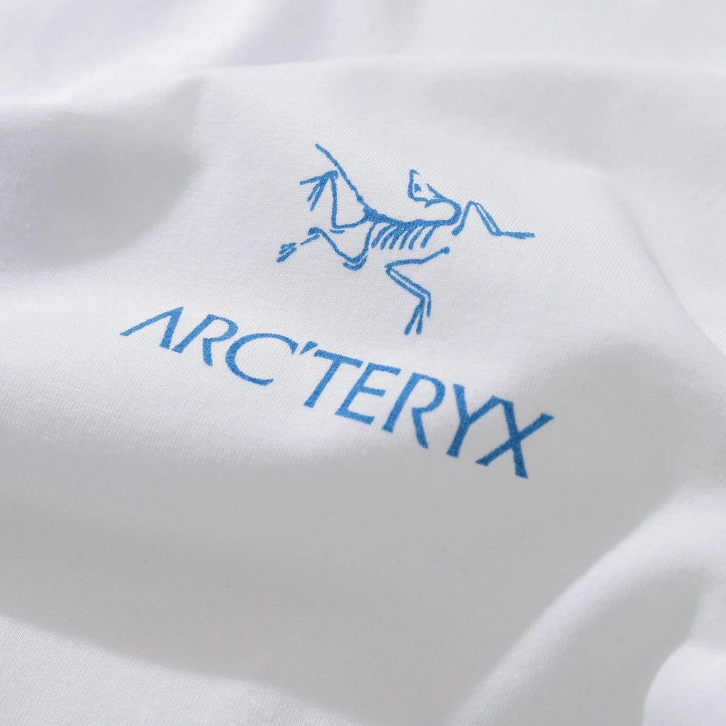 Arcteryx Men's And Women's Summer Solid Color Logo Pattern Printing Round Neck Short Sleeve T-shirt #76196