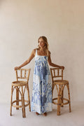 Alista Dress - Bouquet Blu
