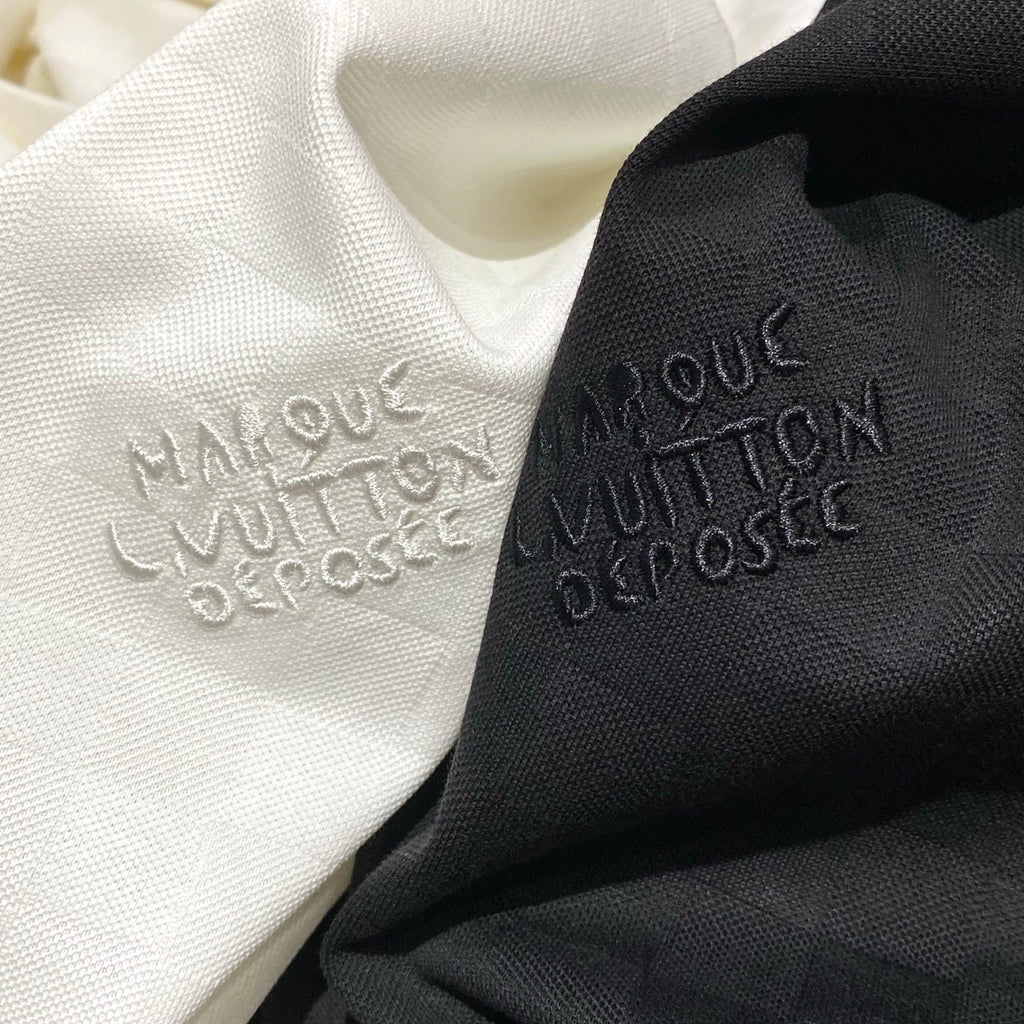 Louis Vuitton Men's Summer Solid Color Letter Logo Round Neck Cotton Short Sleeve T-Shirt #76428