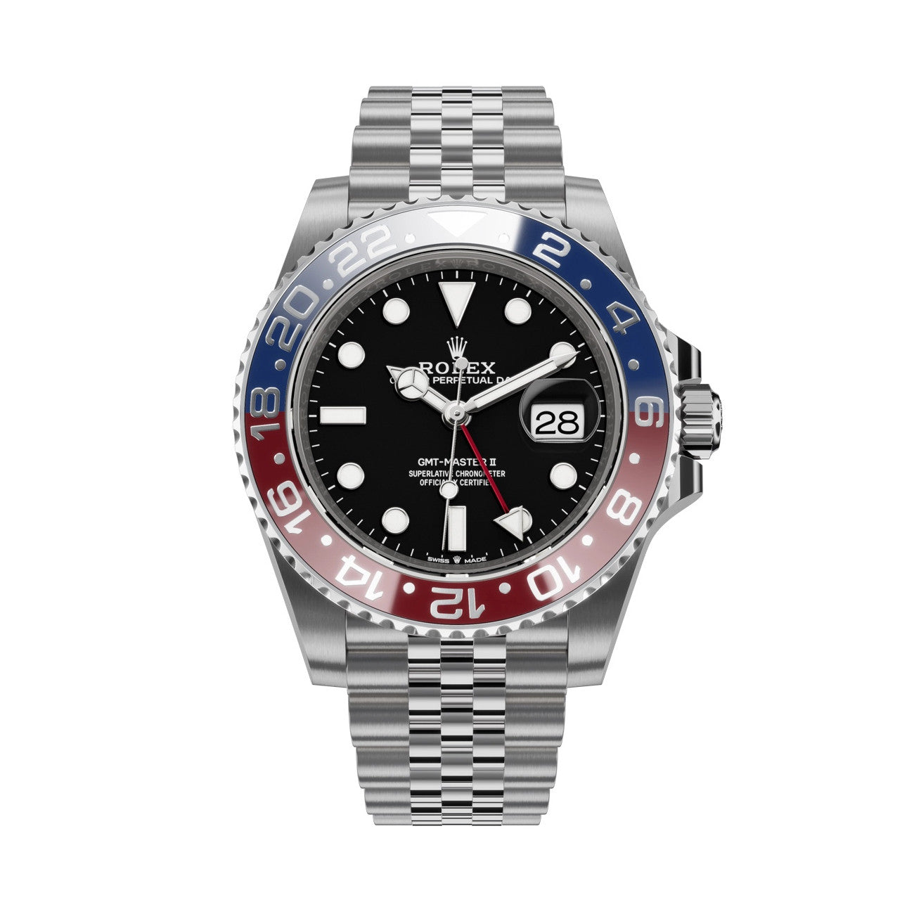 Rolex Men's Ceramic Bezel Steel Mechanical Watch #97799