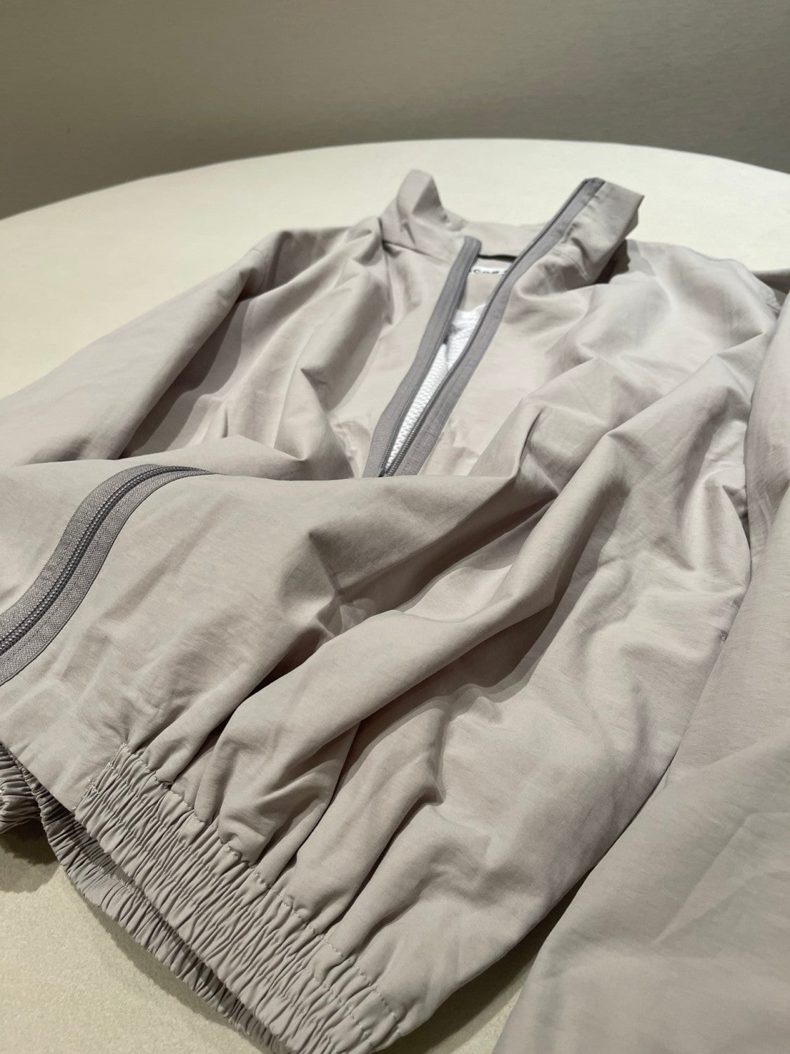 Acne Studios Men's Spring and Autumn Embroidered Letter Printed Solid Color Zipper Long Sleeve Jacket #75728