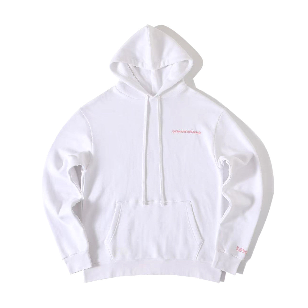 Chrome Hearts Men's Spring and Autumn Beauty Pattern Printed Solid Color Hooded Long Sleeve Sweatshirt #75869