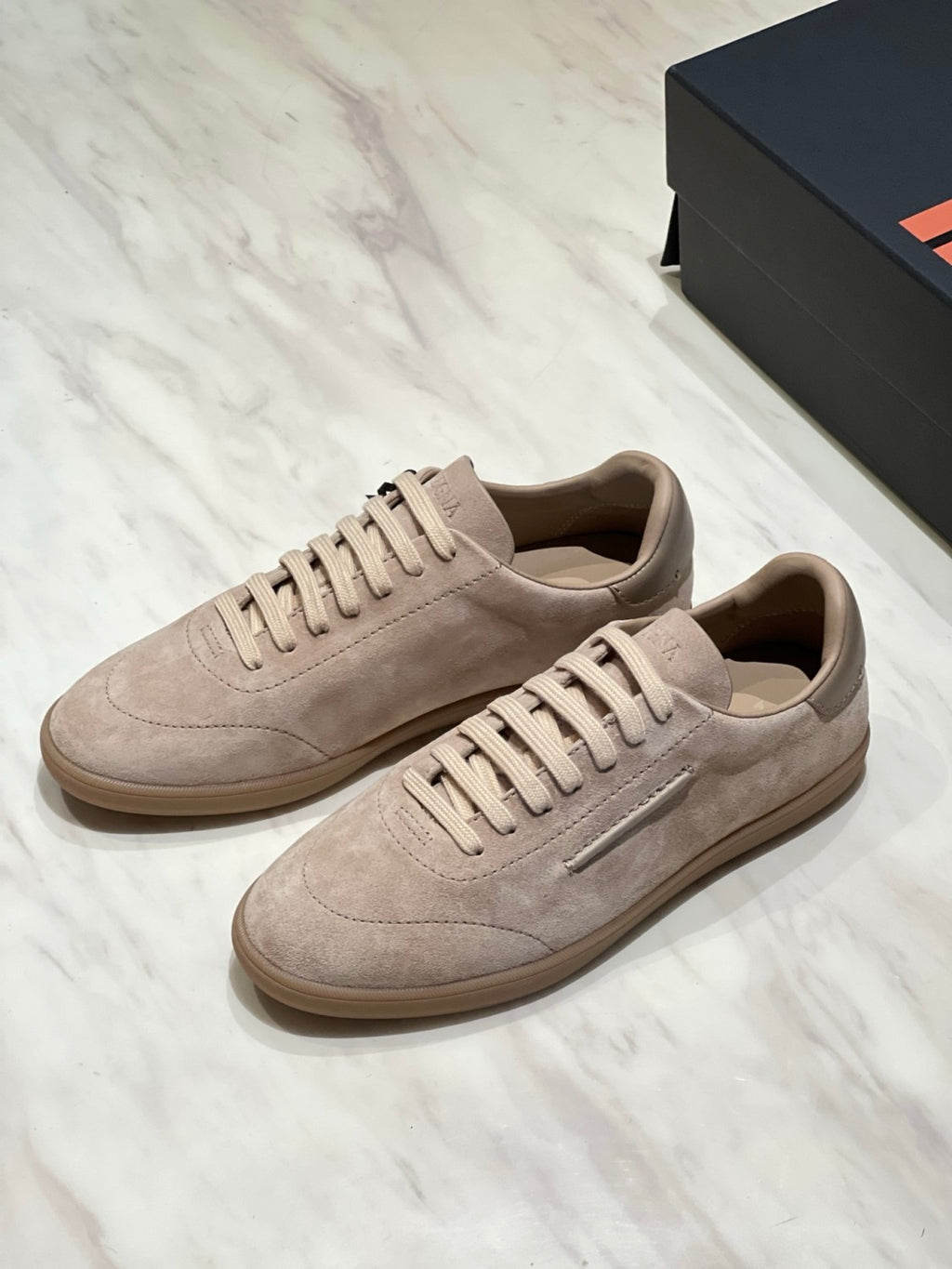 Zegna 232 Suede Sneakers #384742