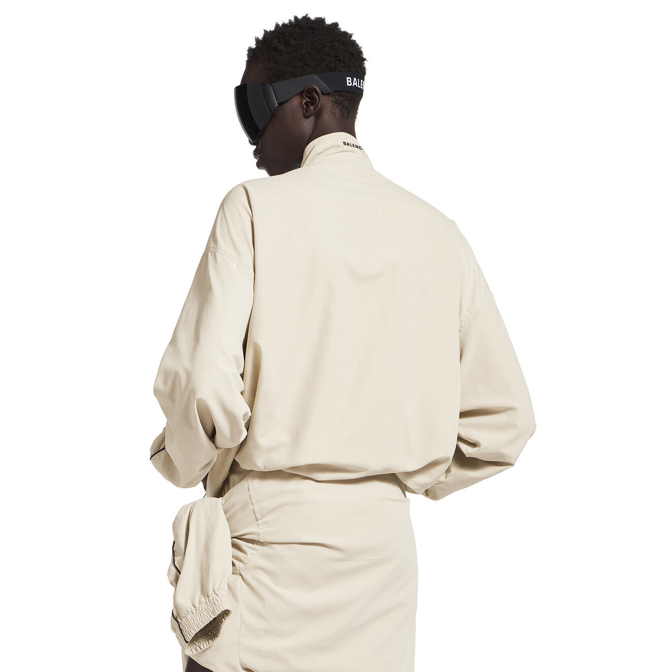 Balenciaga PUMA TRACKSUIT Men's And Women's Spring/Fall Fashion Casual High Neck Zipper Vintage Long Sleeve Sports Jacket #79475