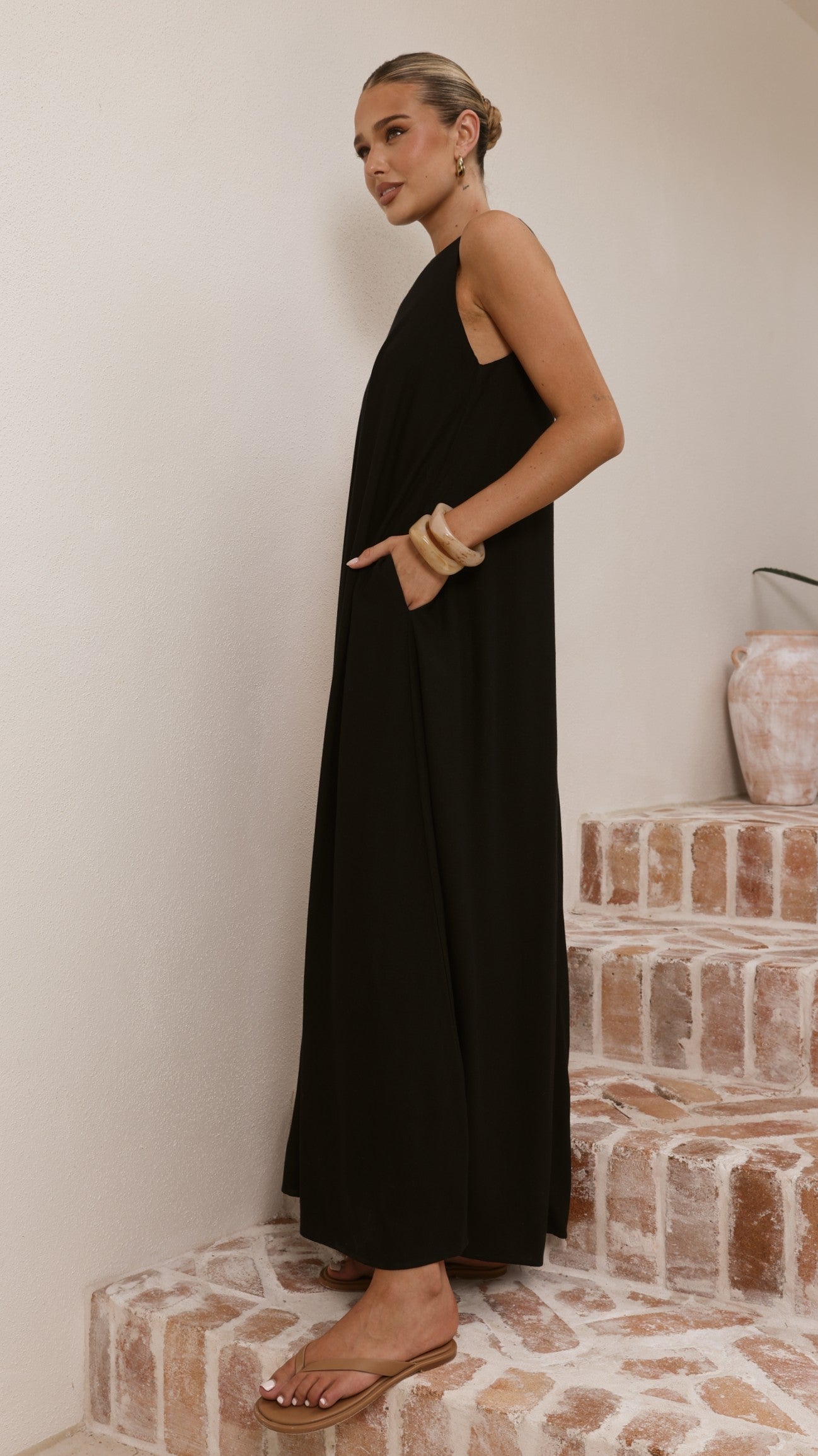 Mylah Maxi Dress - Black