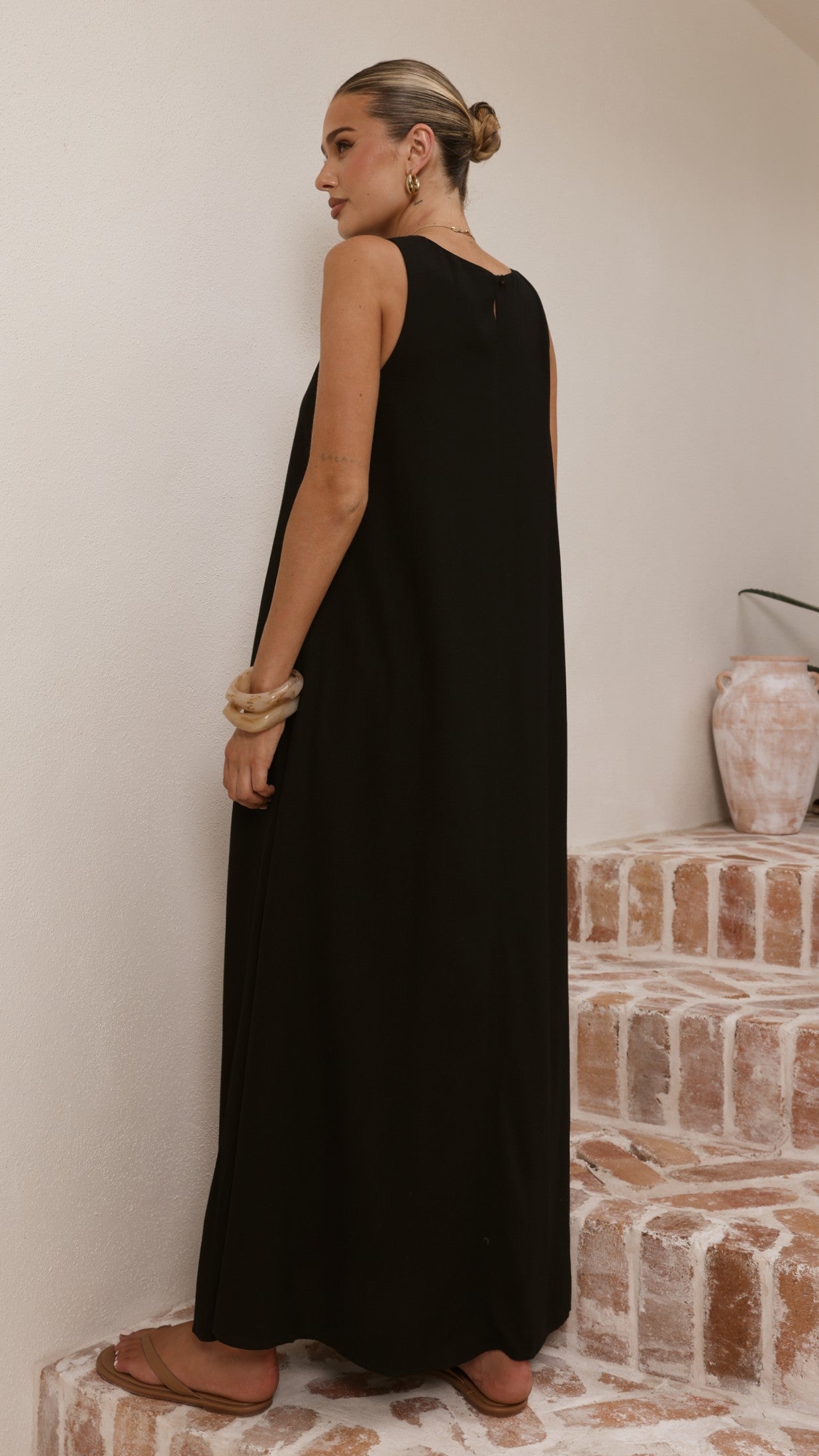 Mylah Maxi Dress - Black