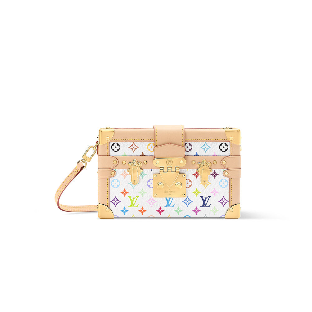 LOUIS VUITTON LV x TM_Petite Malle Monogram Women Handbags #382641