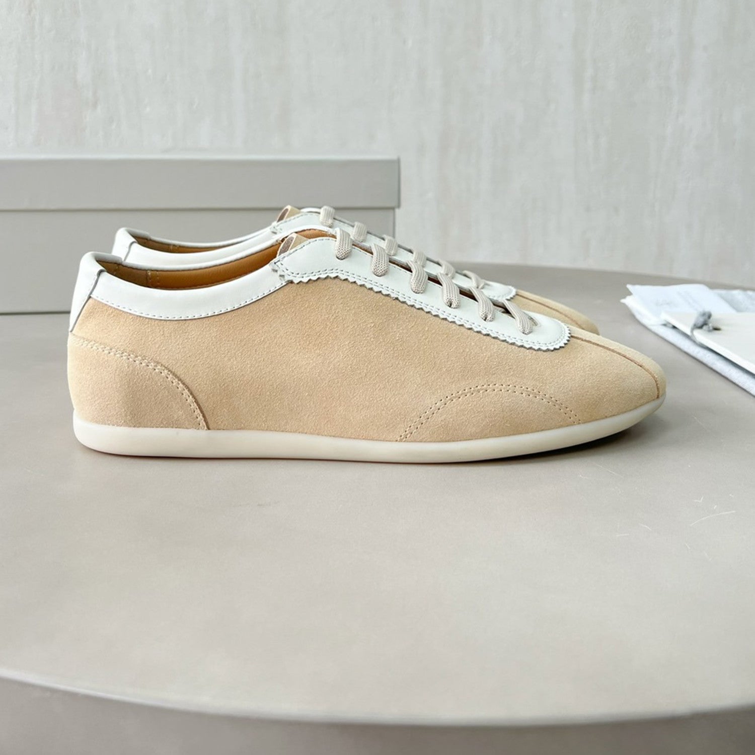 Brunello Cucinelli  Men's Spring Summer Fashion Lace Up Sneakers Fashion High Street Comfortable Casual Flat Sports Shoes #76432