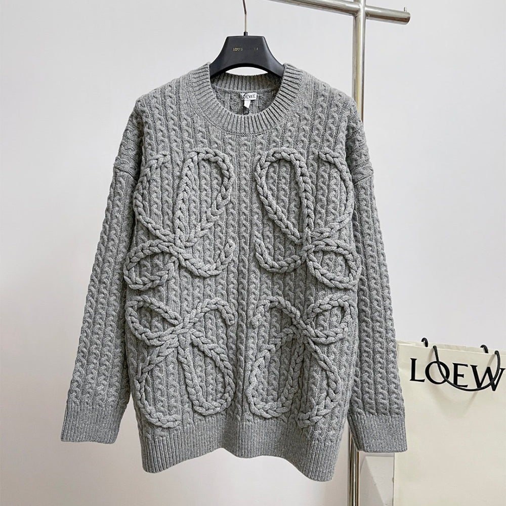 Loewe Knitted Wool Sweater #333908