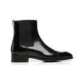 Tom Ford Men's Fashion Luxury Leather Chelsea Boots Autumn And Winter Black With Heel Leather Shoes Temperament Comfortable Shoes #81253