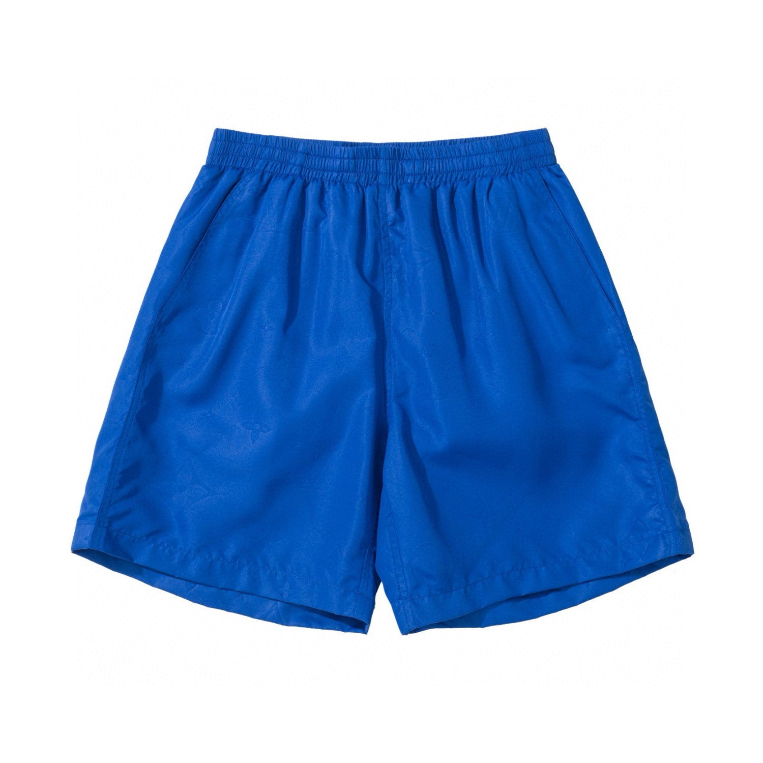 Louis Vuitton Men's Summer Solid Color Logo Full Print Drawstring Elastic Waist Casual Shorts Pants #98982