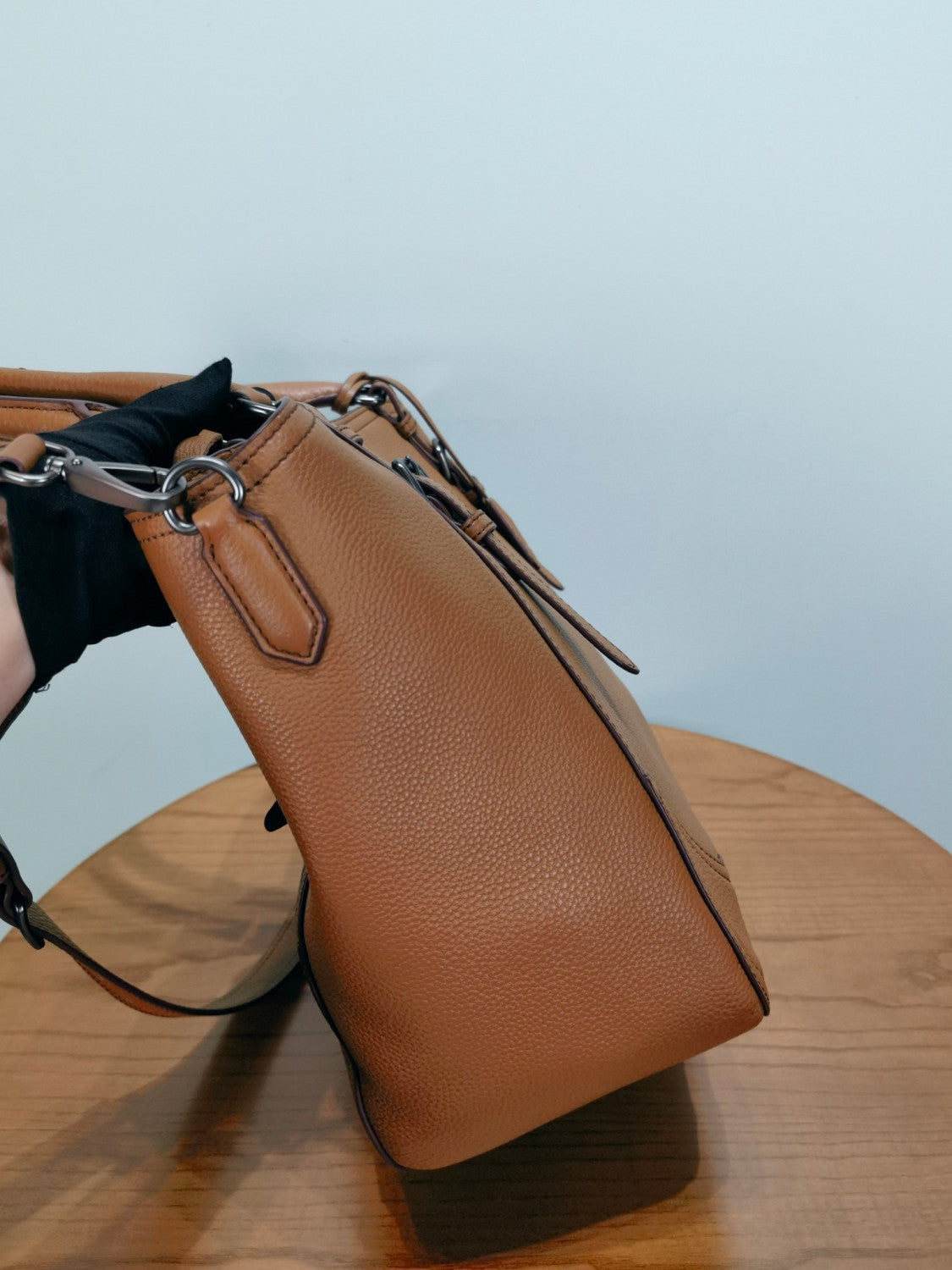 PRADA Large Leather Tote Bag #335977