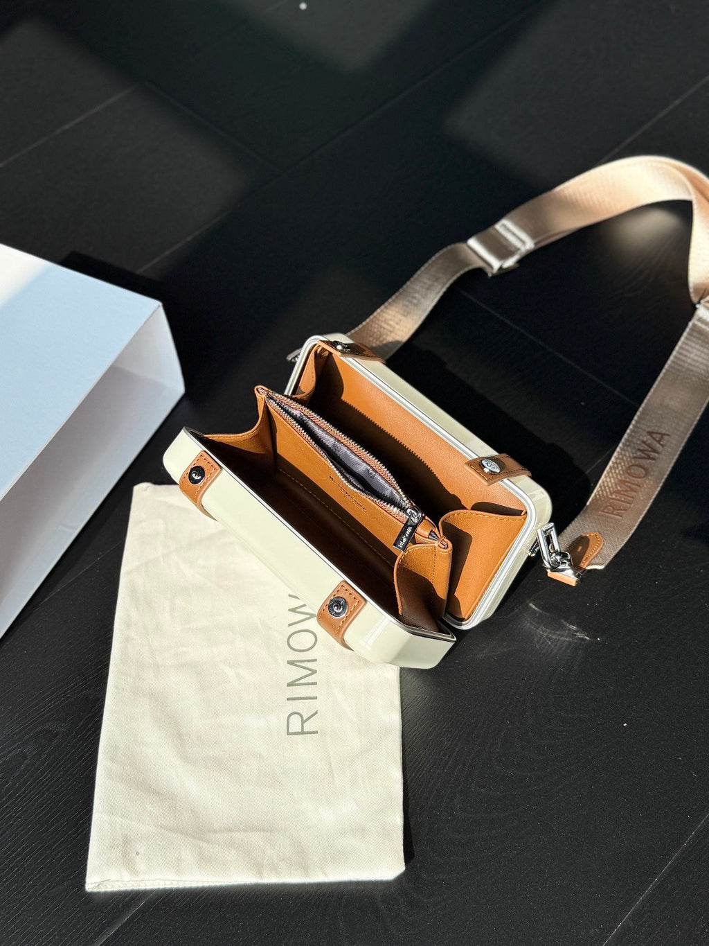 RIMOWA Personal Aluminum Cross Body Bag #337222