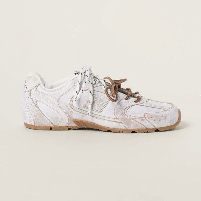 New Balance X Miu Miu 530 Sl Leather Sneakers #336509