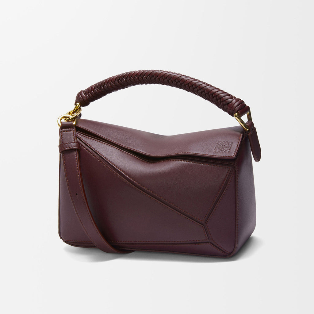 Loewe Puzzle Women's Fashion Classic Solid Color Leather Handle Embossed Tote Bag Shoulder Bag Crossbody Bag Bags A510S21XAE-1100 #78919