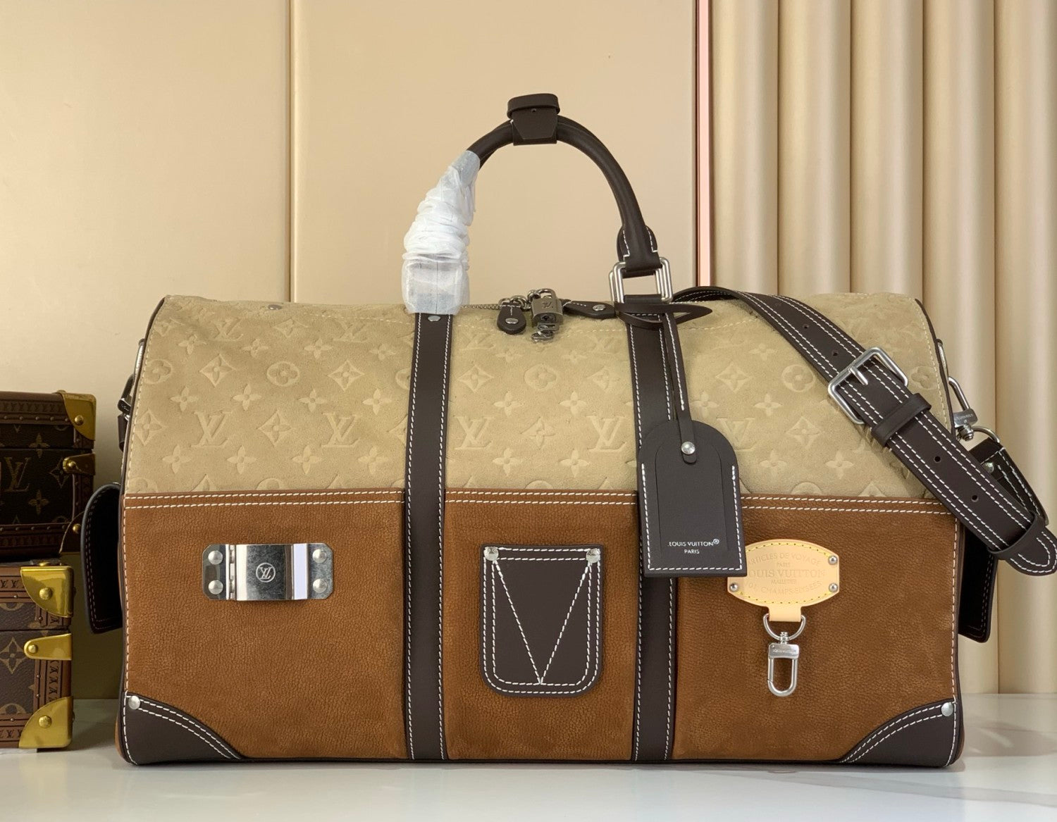 Louis Vuitton Top-quality KEEPALL BANDOULIÈRE 50 travel bag handbag luggage bag m41416 Bags M44810 #193732