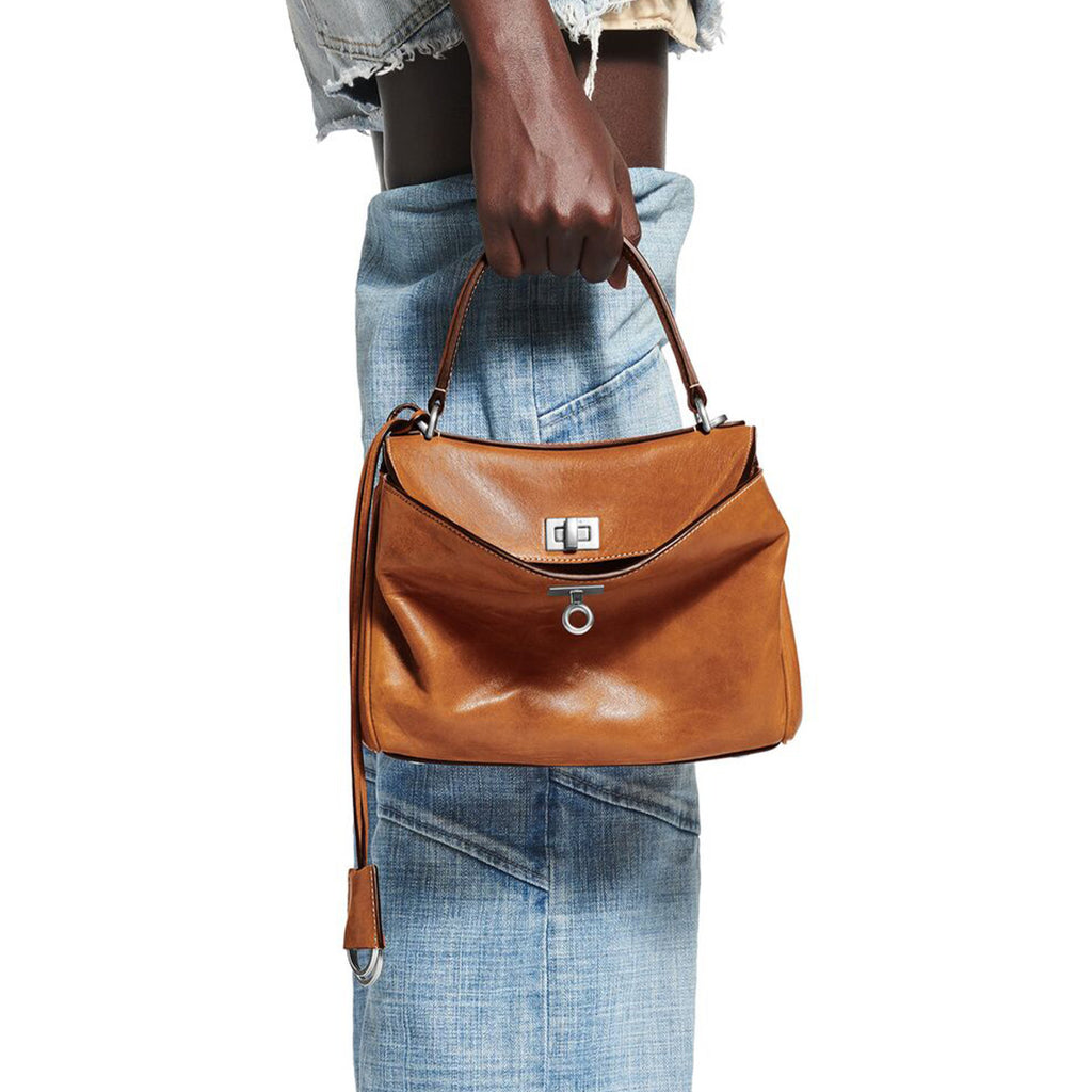 Balenciaga Rodeo Mini Handbag Tan Clutch Bag Spring Summer Women's Fashion Luxury Leather Bags Bag 7954562ABP72753 #81249