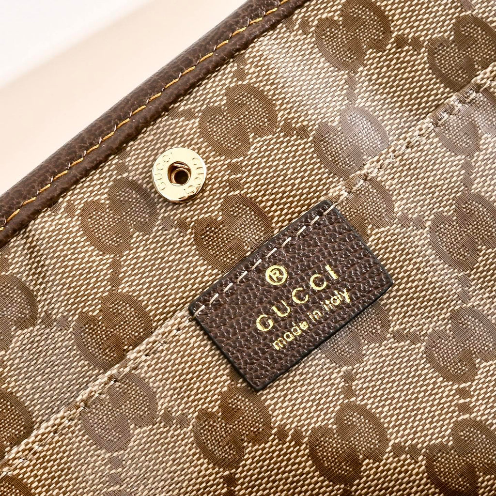 GUCCI Gucci Tribeca Large Tote bag GG Denim #384012