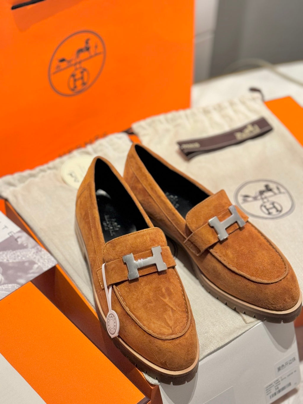 Hermes Faubourg Loafer #336752
