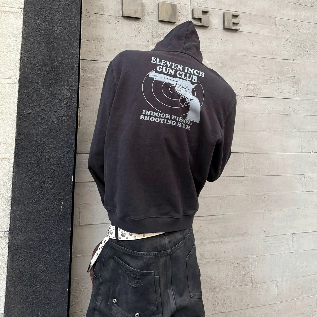 Vetements Men's Dark Style Pistol Print High Street Trend  Loose Pullover Hoodie Spring And Autumn Fashion Embroidered Letter Sweatshirt Ngvp #9982