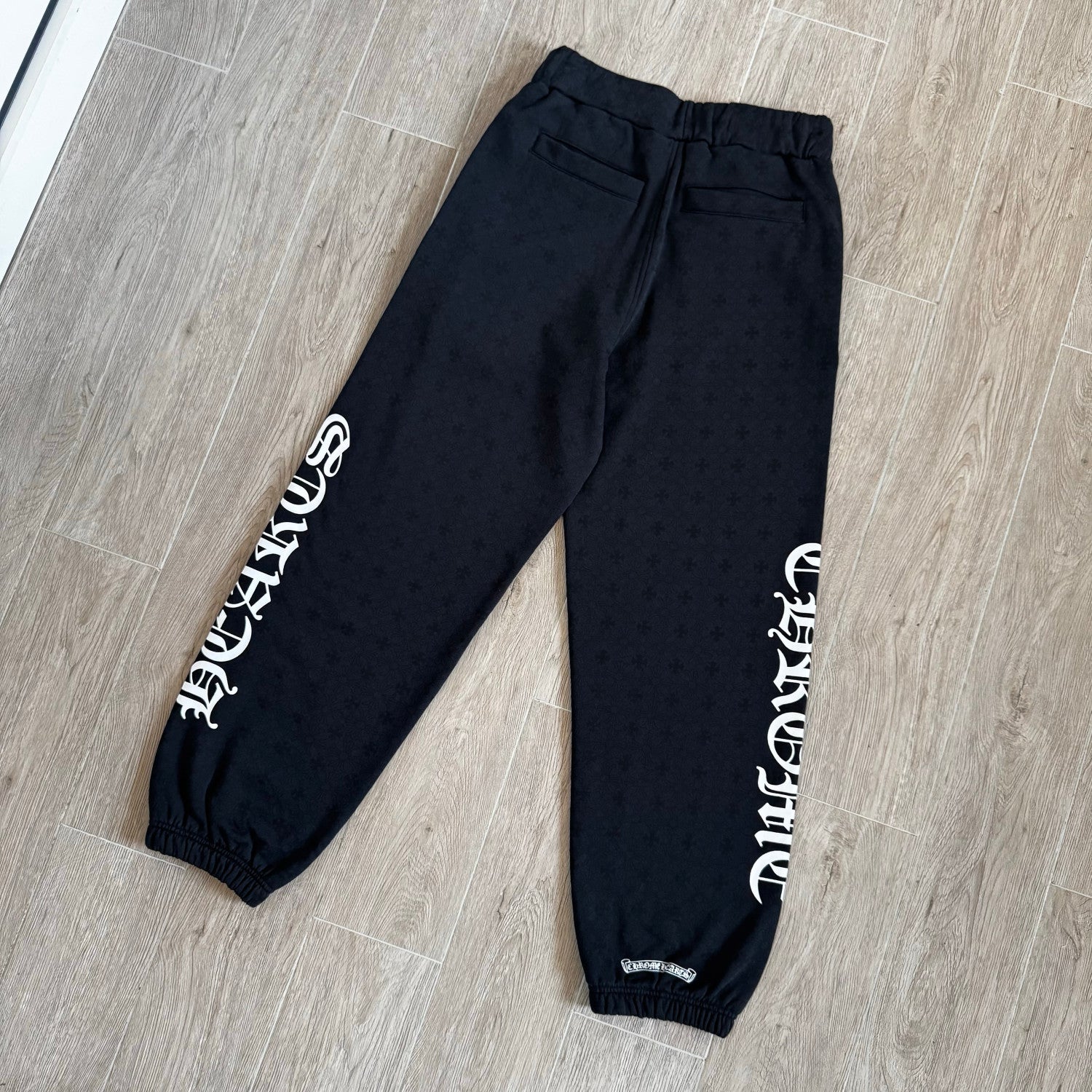 Chrome Hearts All Over Printed Dark Pattern Hooded Sweatshirt Pants #375728