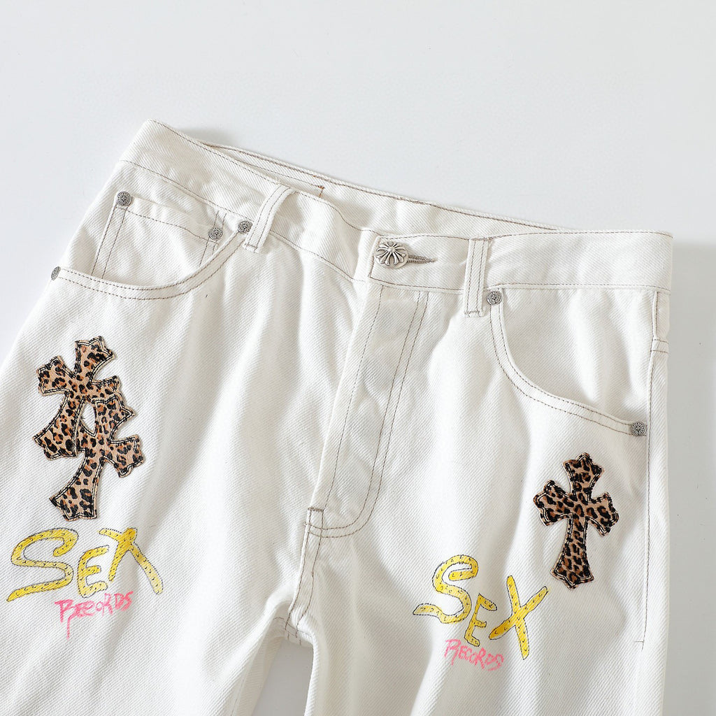 Chrome Hearts Jeans Pants #8456