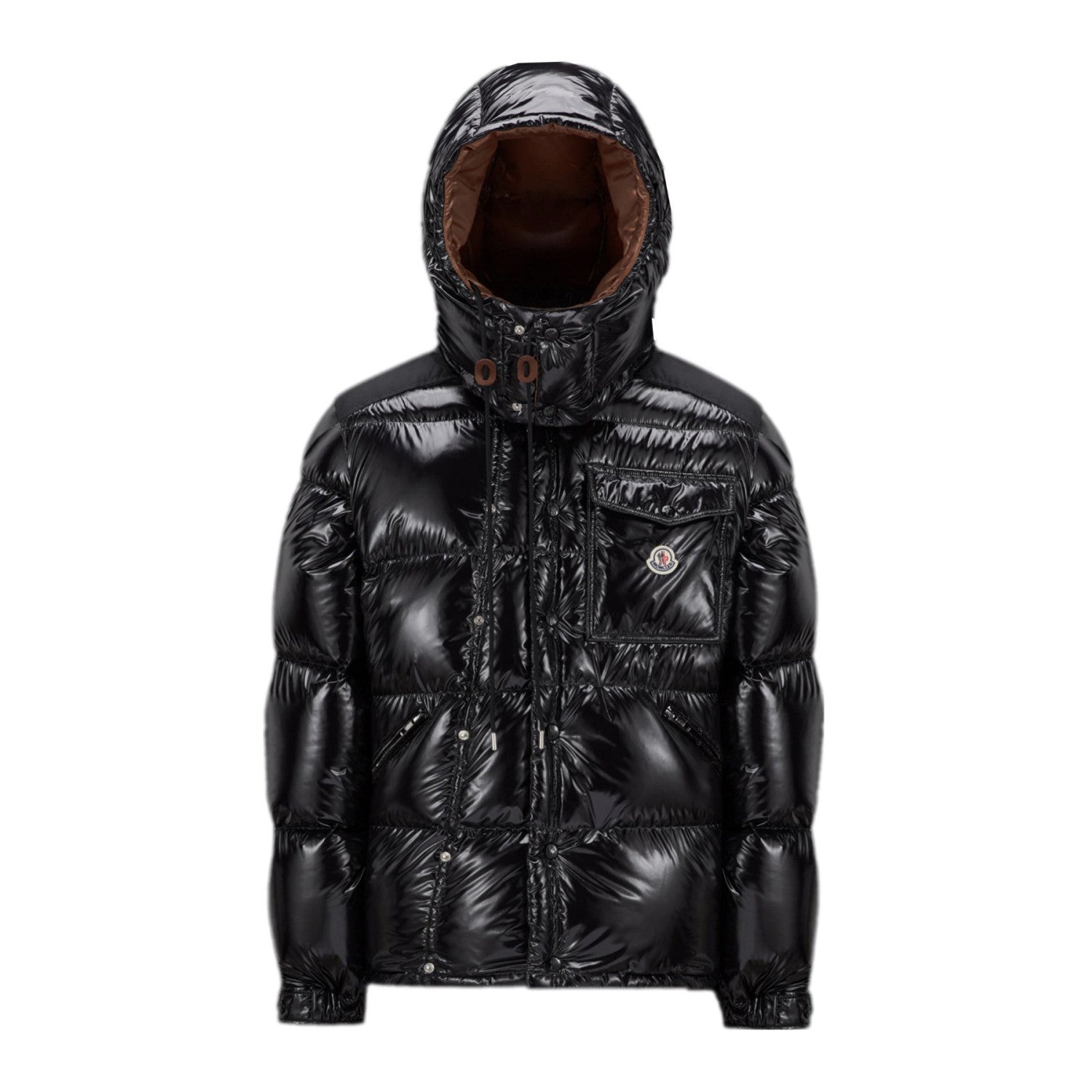 Moncler Men's Autumn and Winter Solid Color Adjustable Hood Removable Ichabod Puffer Down Jacket #73895