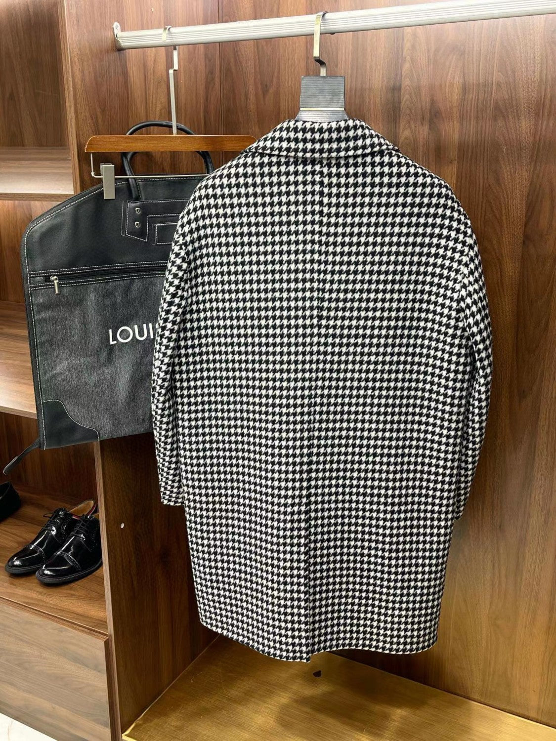 Louis Vuitton Thousand Bird Plaid Double Breasted Jacket Ngvp #6777