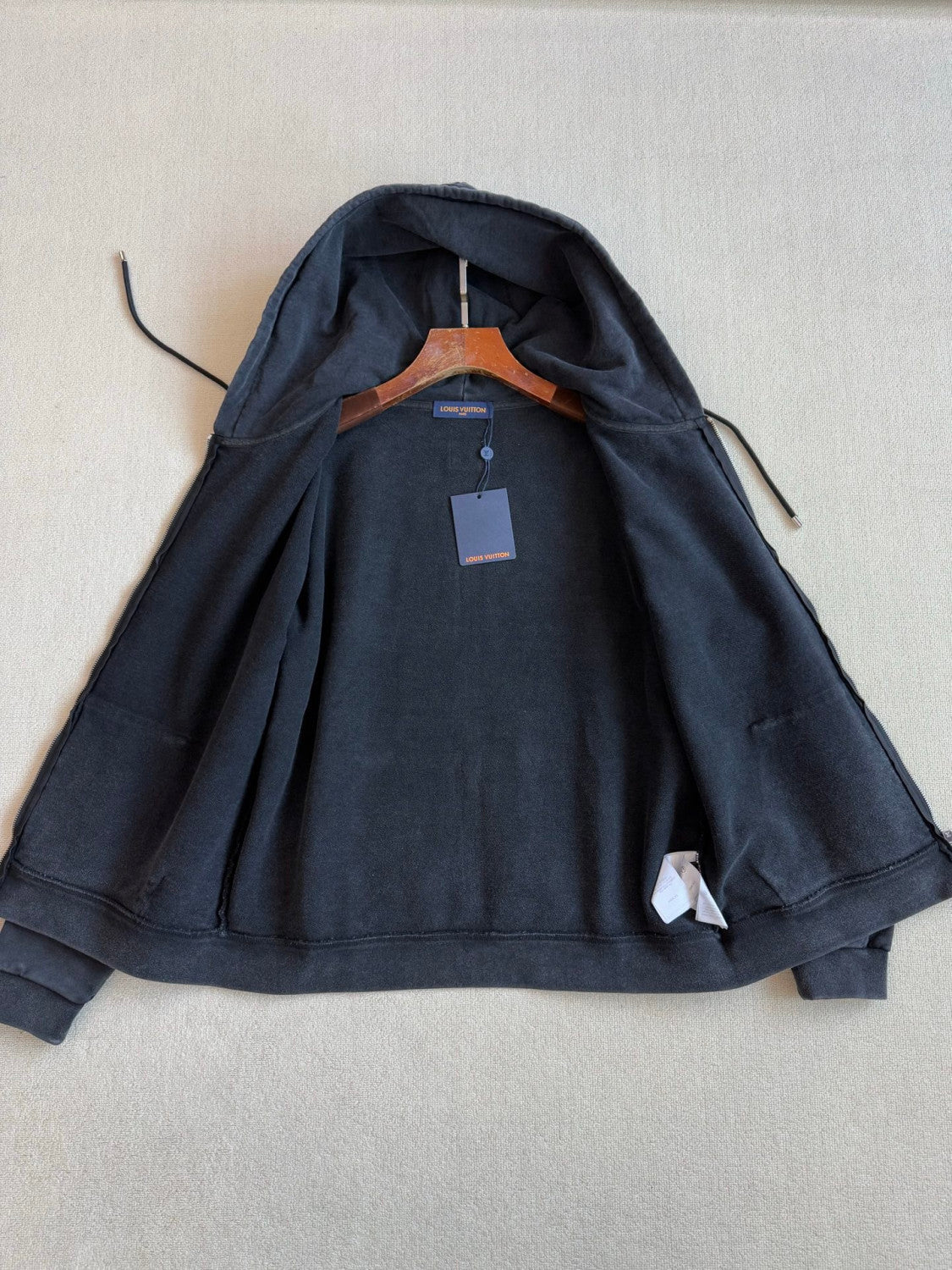 Louis Vuitton Top-guality Version Hooded Zip Cardigan Jacket #335829