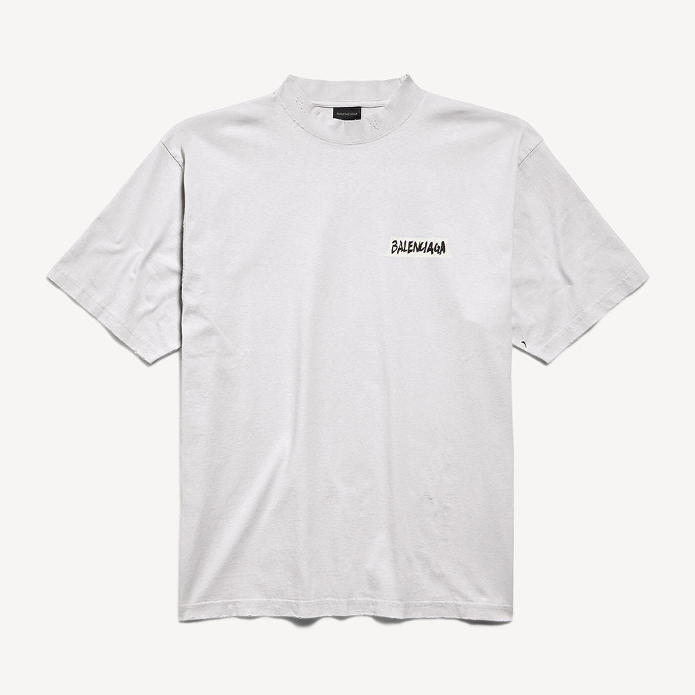 Balenciaga Masking Tape T-shirt Medium Fit #377368
