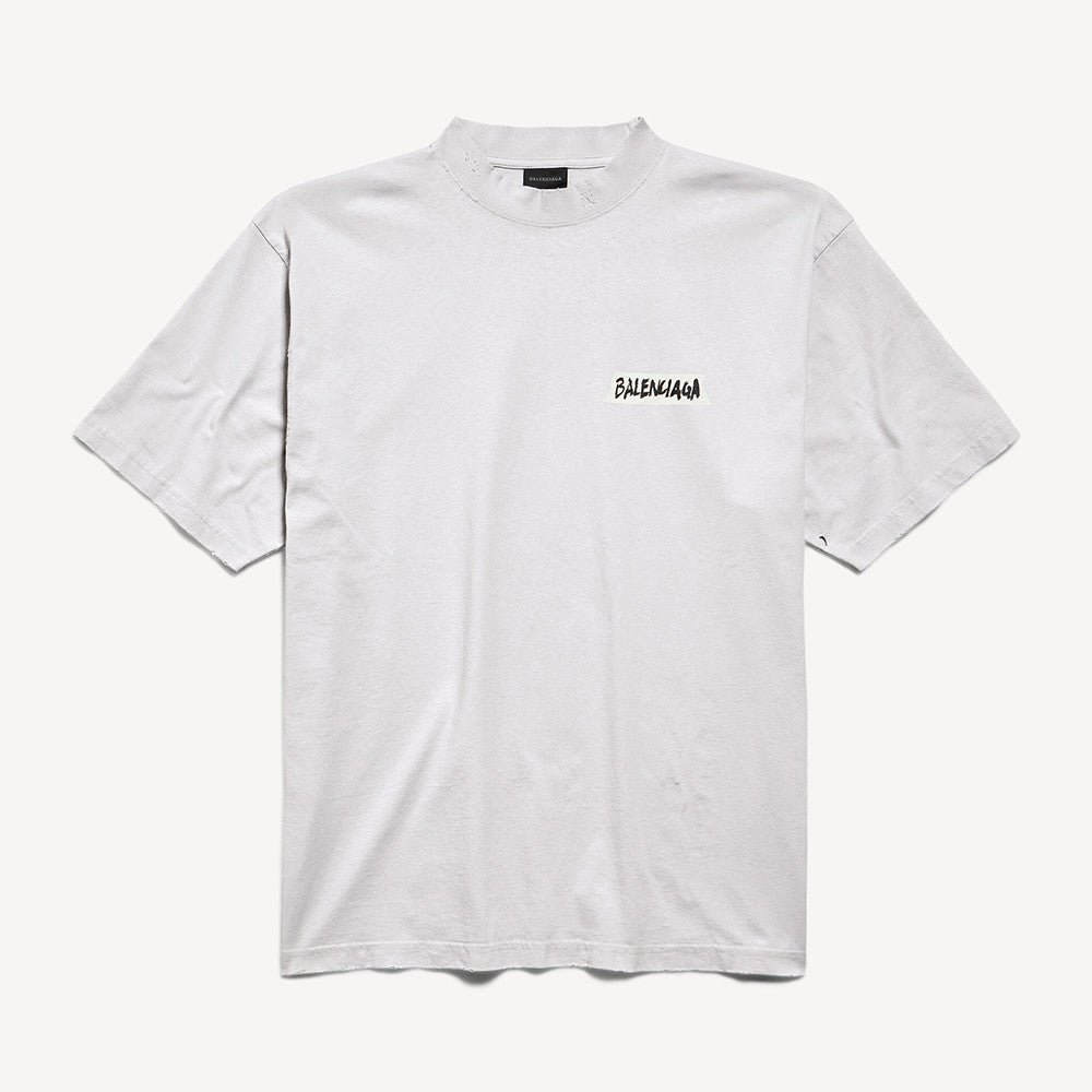 Balenciaga Masking Tape T-shirt Medium Fit #377368