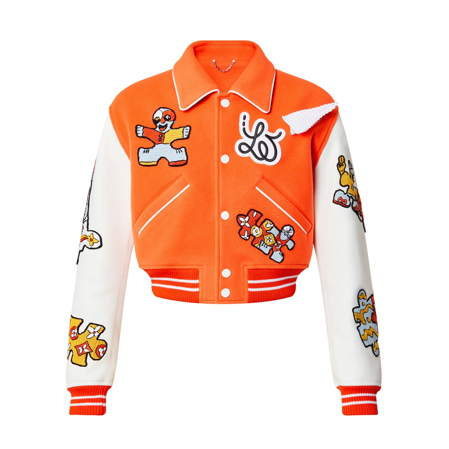 Louis Vuitton Mini Varsity Blouson Colour Blocked Baseball Jacket #96269