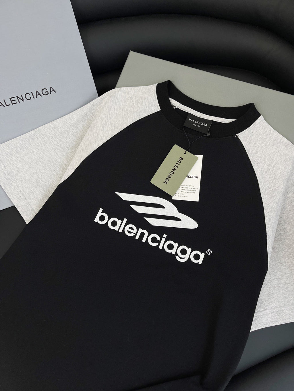 Balenciaga Clashing Colours Short Sleeve T-Shirt #96593