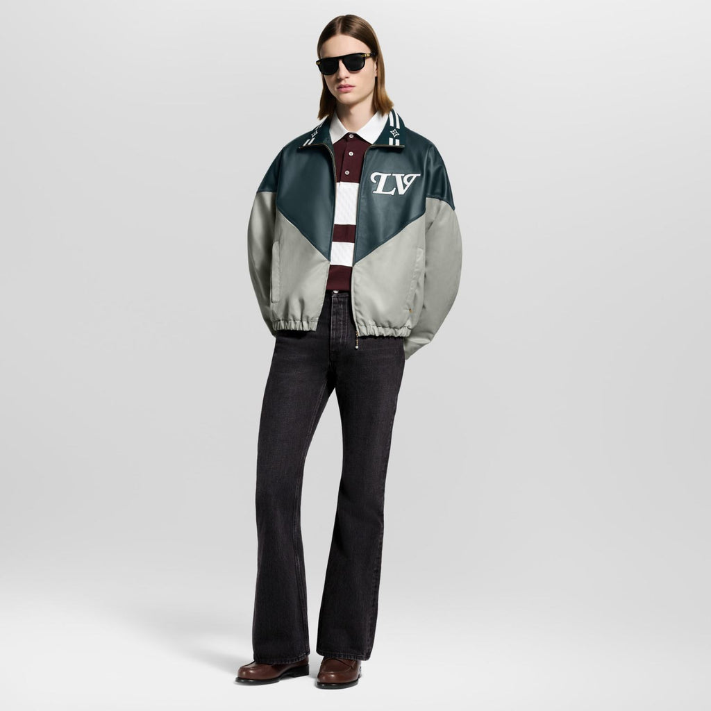 Louis Vuitton SS26 Men's Pattern Mixed Sports Long Sleeve Jacket #329952