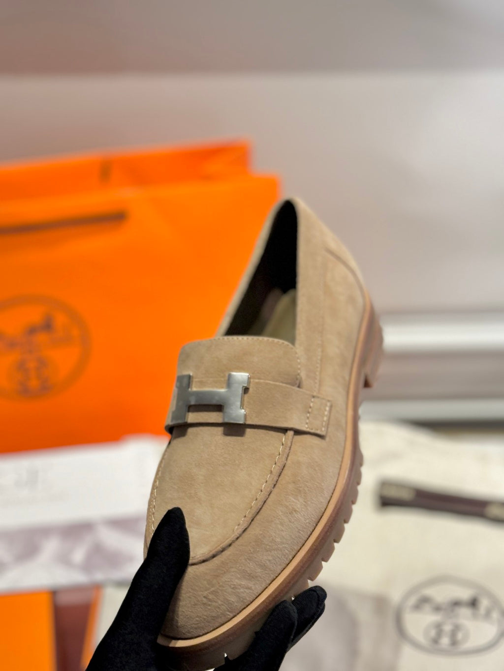 Hermès Faubourg Loafer #375516