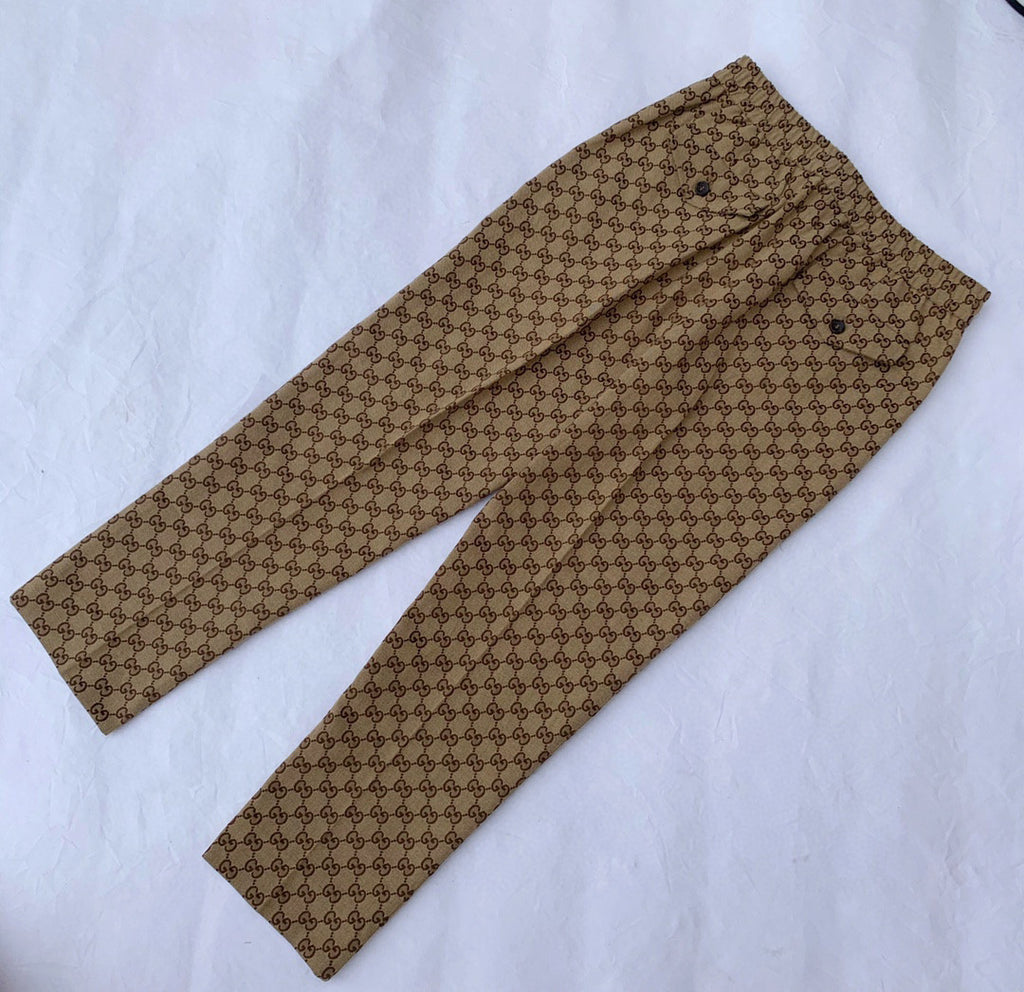 Gucci Relaxed Casual Straight Leg Pants #96163