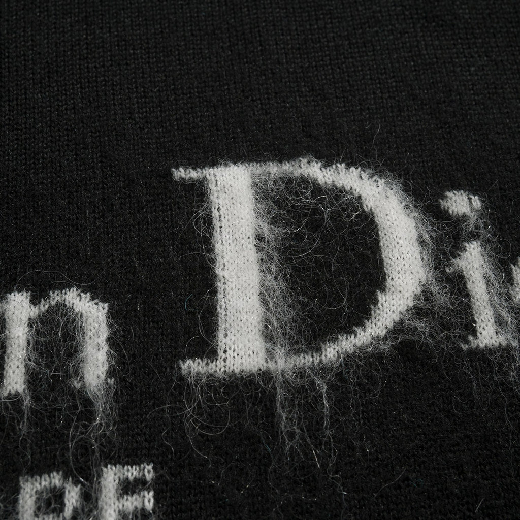 Dior Men's Autumn and Winter Solid Color Logo Letter Embroidery Round Neck Long Sleeve Sweater #73469