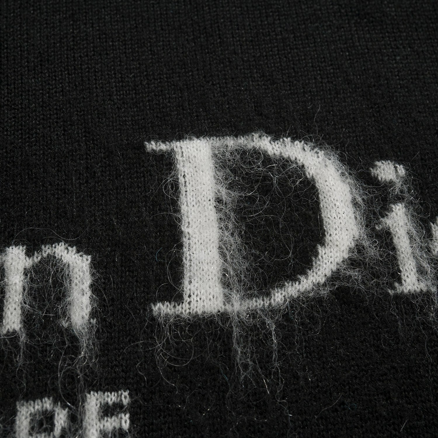 Dior Men's Autumn and Winter Solid Color Logo Letter Embroidery Round Neck Long Sleeve Sweater #73469
