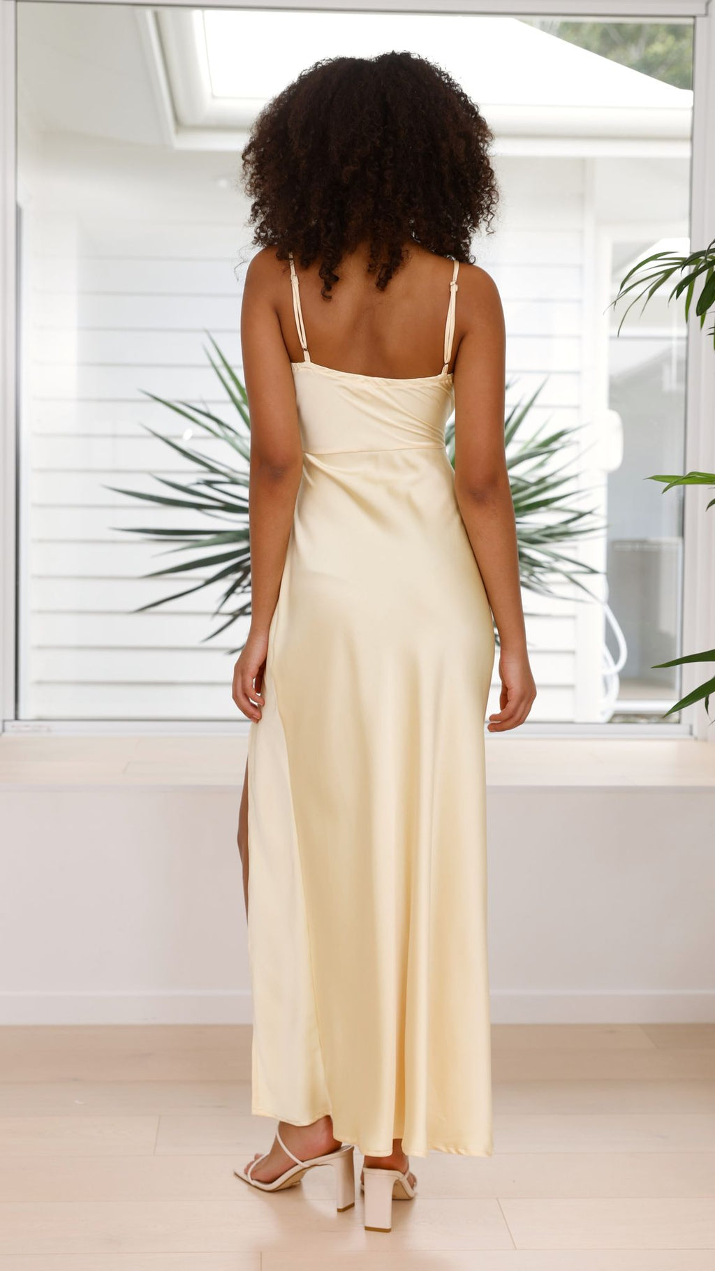 Ilana Maxi Dress - Lemon