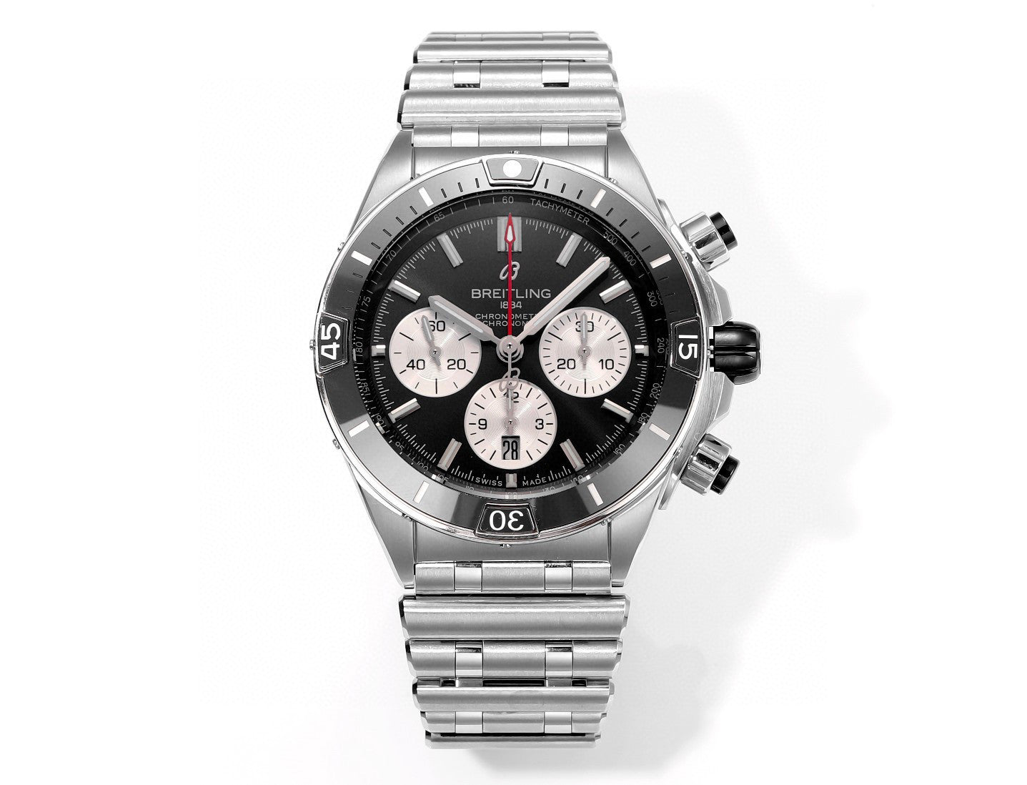 Breitling Mechanical Watches With Steel Bracelet Watch #96674