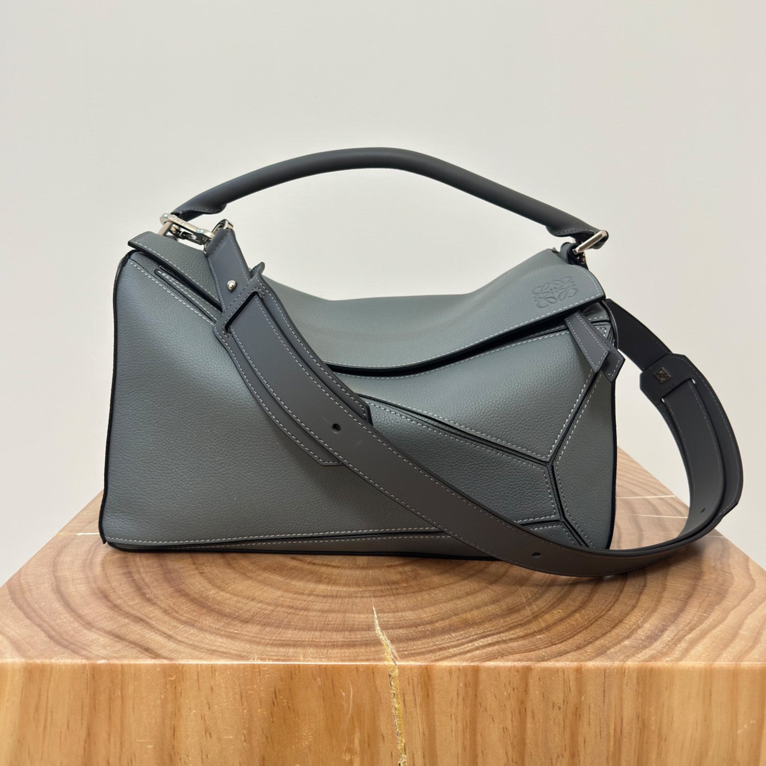 Loewe Large Classic Puzzle Cowhide Handbags Men Women Fashion Geometric Casual Temperament Commuter Crossbody Bag Bags B510P00X05 #71934