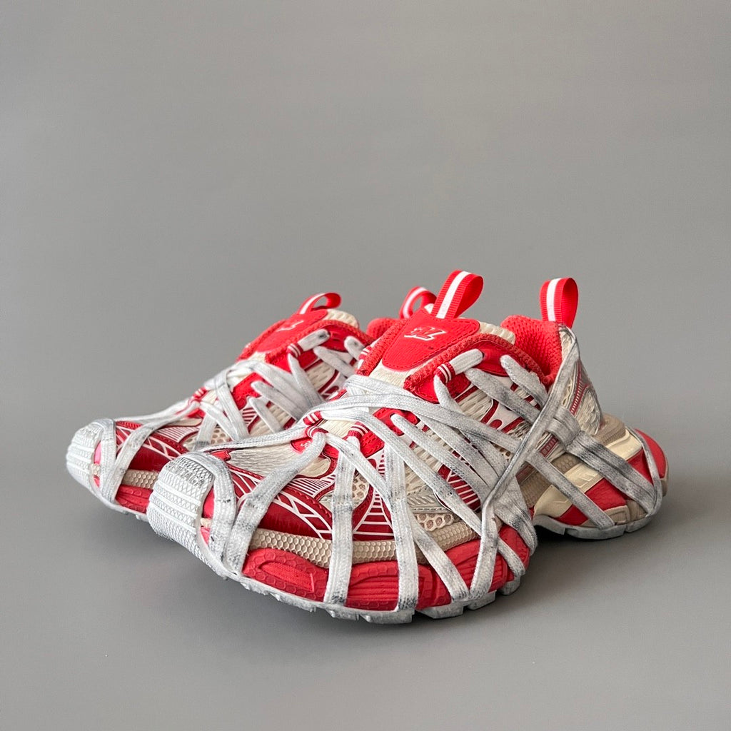 Balenciaga 3XL Sneakers Men's Retro Aged Thick Bottom Lace Up Low Top Shoes #195079