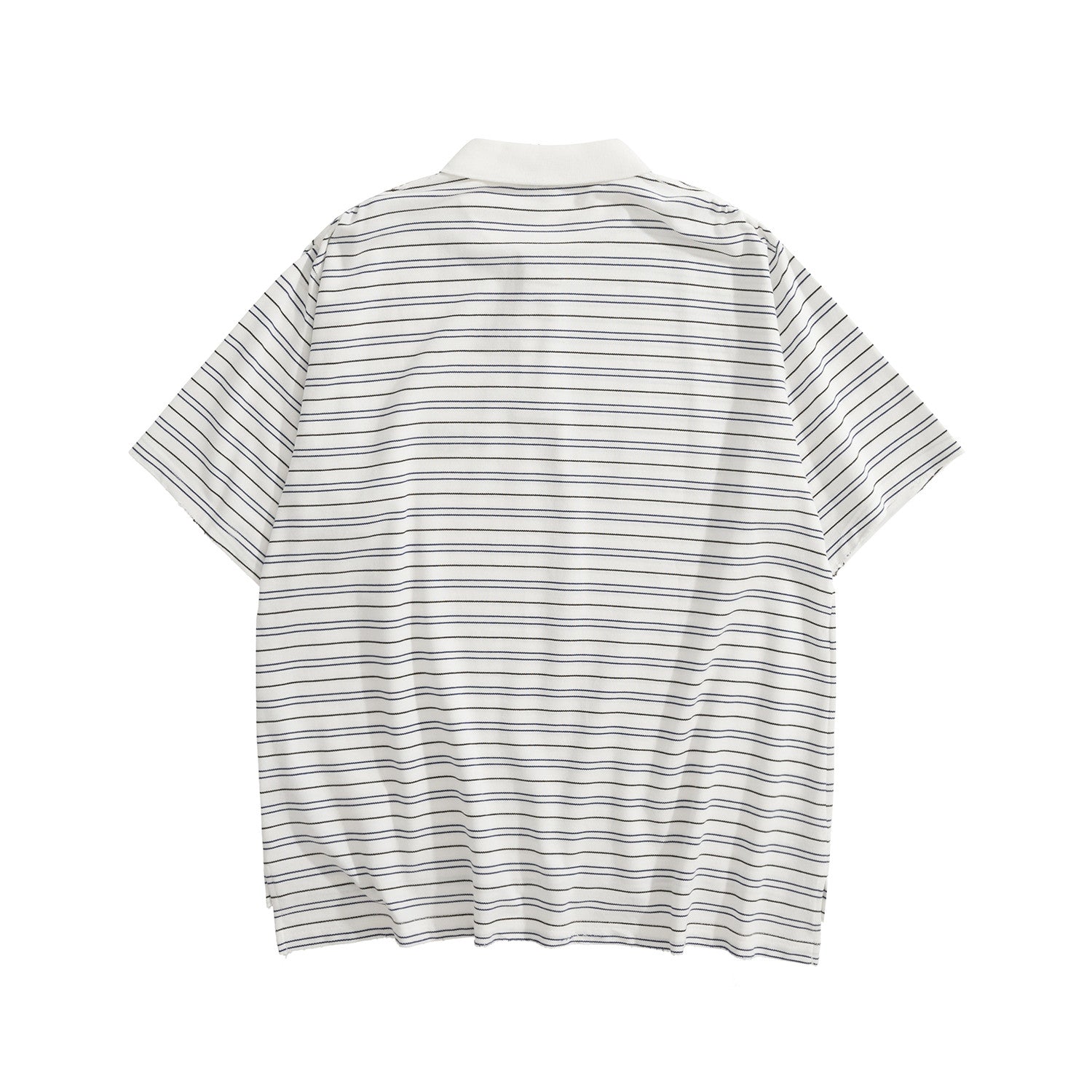 Balenciaga Men's Summer Solid Colour Stripe Printed Embroidery Pattern Printed Polo Neck Short Sleeve T-Shirt #76767