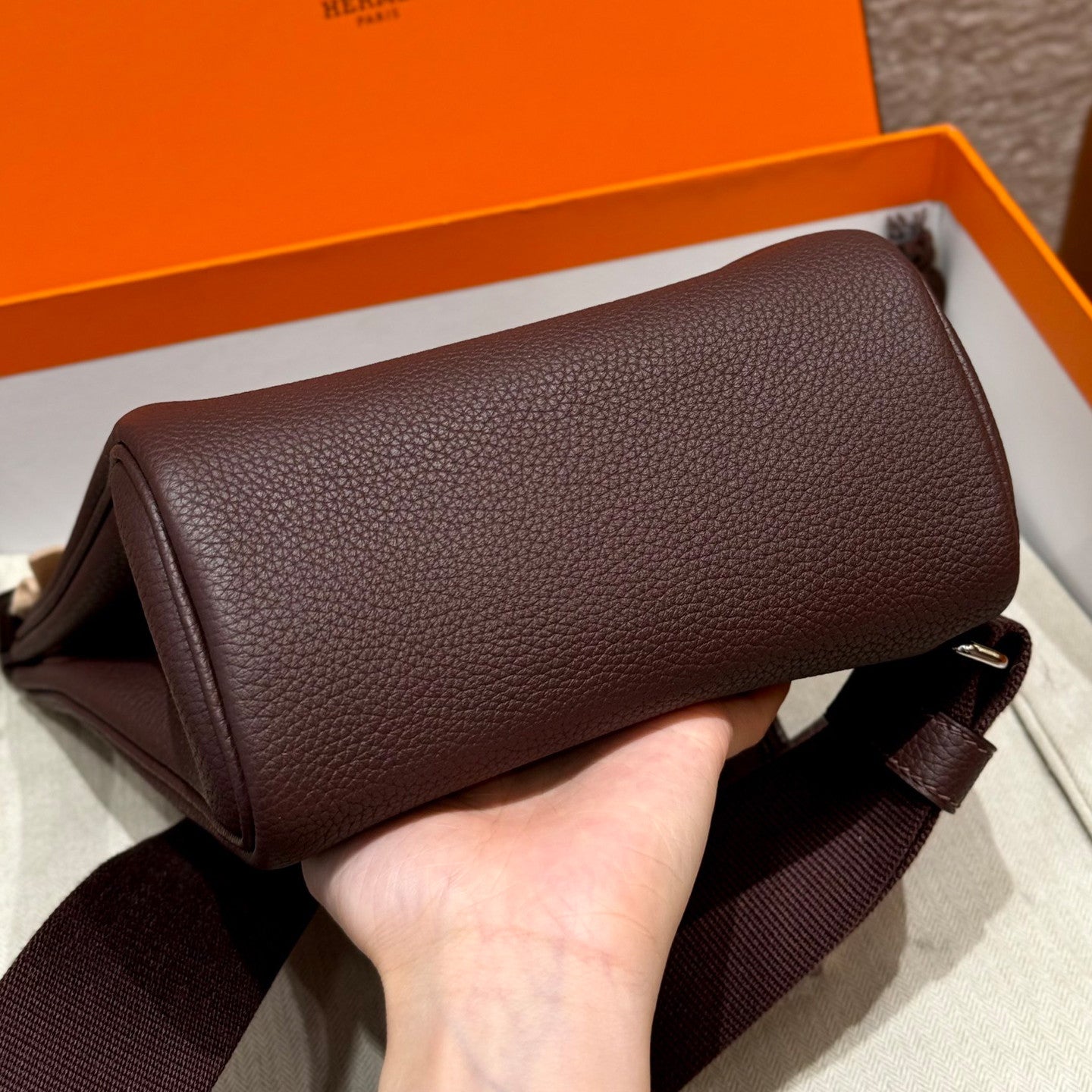Hermes Hac A Dos Small Backpack 28cm Kelly-style Crossbody Bag Multiple Colors Shoulder Bag Togo From France Bags #196034